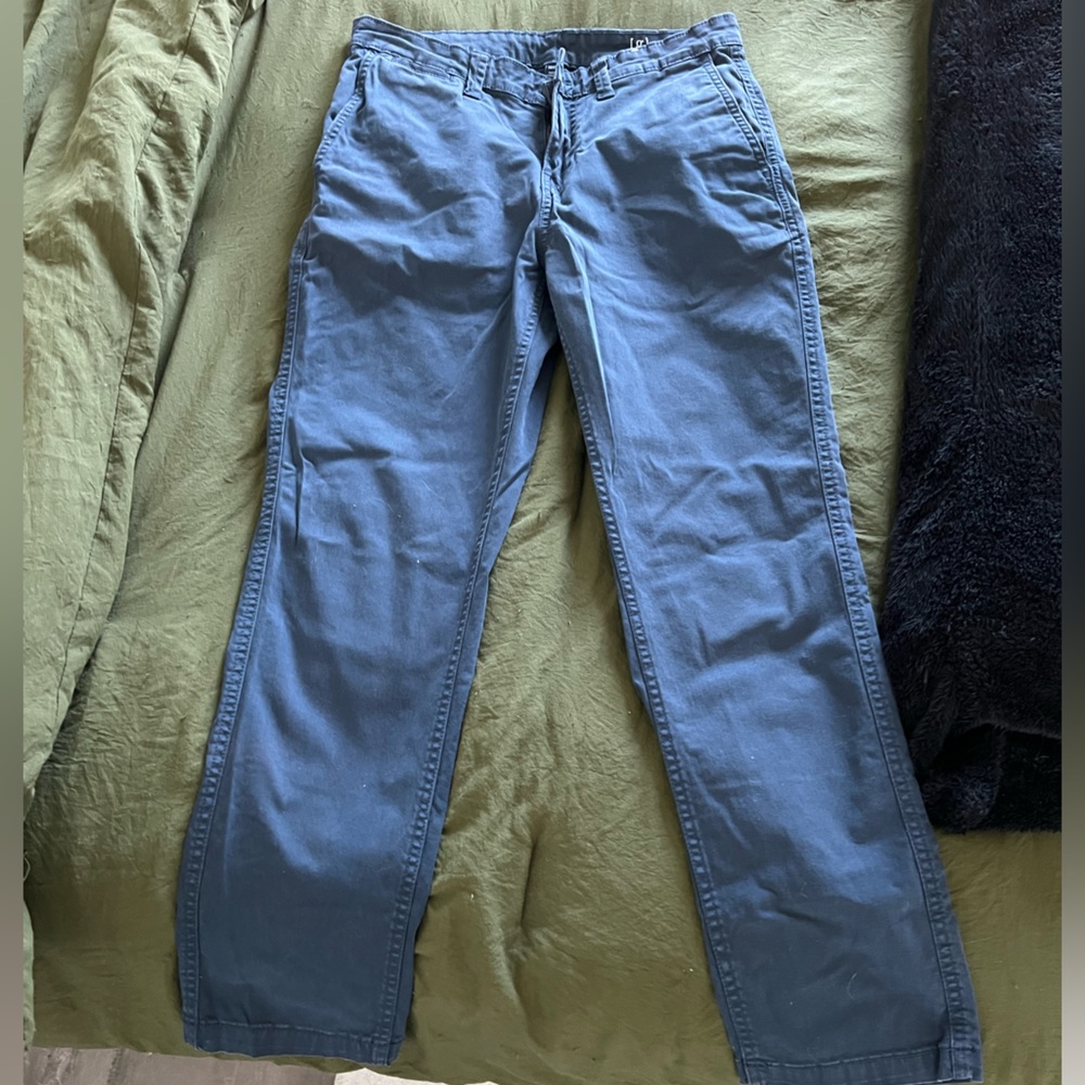 Navy Blue George Athletic Dress Pants - Size 30X30 in men’s